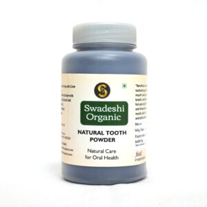 Natural Ayurvedic oral care tooth powder